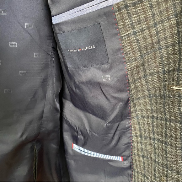 NWT Tommy Hilfiger Men's Modern-Fit THFlex Stretch Check Sport Coat - Picture 6 of 11